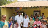 సర్పంచ్ సనత్ చోరవతో అంగన్వాడీకి పునర్నిర్మాణం