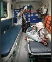 భార్యపై కోపంతో అత్త, బావమరిదిపై కత్తితోదాడి