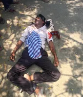రోడ్డు ప్రమాదంలో వ్యక్తి మృతి