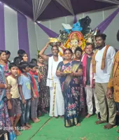 మమతానగర్‌లో  గణేష్‌ నవరాత్రి ముగింపు
