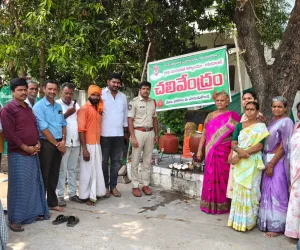 అలియాబాద్‌లో చలివేంద్రం ప్రారంభం