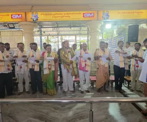 చైర్మన్‌గా కొలుగూరి రాజేశ్వరరావు ప్రమాణ స్వీకారం.